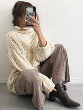 pull ample décontracté pour femme